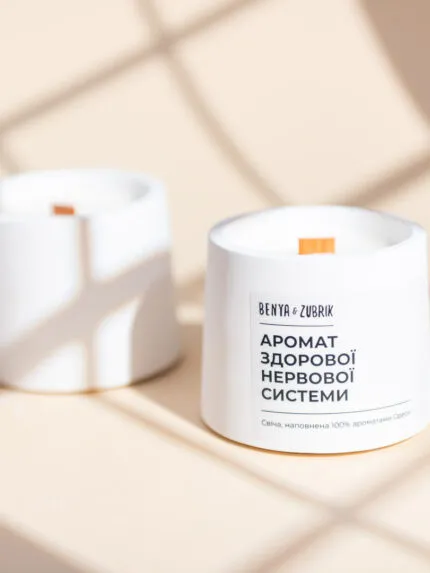 Aroma candle The aroma of a healthy nervous system