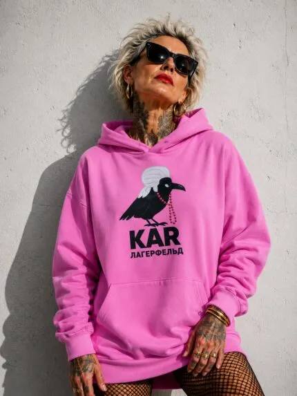 Hoodi KAR pink unisex