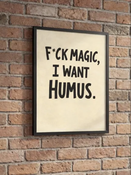 Poster Humus