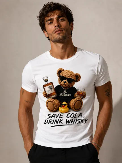 T-shirt Save Cola classic