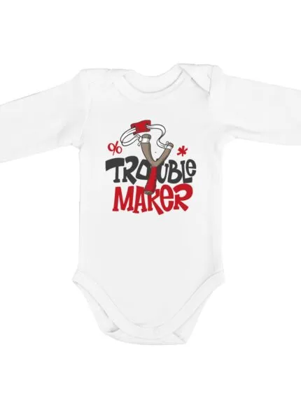 Bodysuit Troublemaker (with long sleeves)